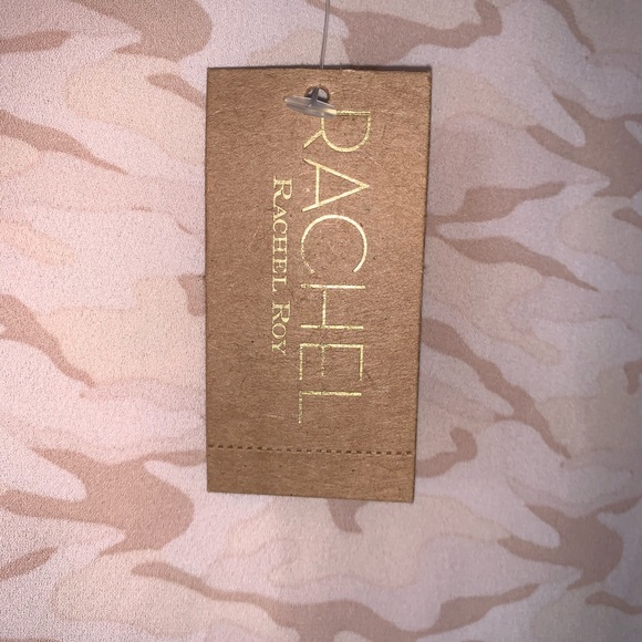 Cream camouflage blouse. Size L (brand:Rachel Roy) - Picture 11 of 11